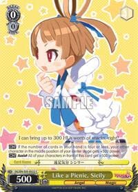 Like a Picnic, Sicily - Disgaea - Weiss Schwarz card
