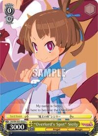 "Overlord's Spot" Sicily - Disgaea - Weiss Schwarz card