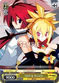 Adell & Rozalin - Disgaea - Weiss Schwarz card