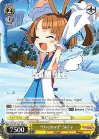 "Overlord" Sicily - Disgaea - Weiss Schwarz card