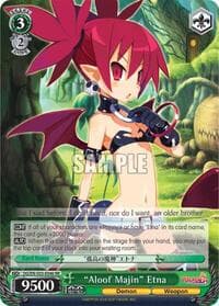 "Aloof Majin" Etna - Disgaea - Weiss Schwarz card