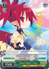 "Aloof Majin" Etna (SP) - Disgaea - Weiss Schwarz card