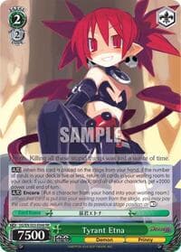 Tyrant Etna - Disgaea - Weiss Schwarz card