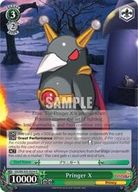 Pringer X - Disgaea - Weiss Schwarz card