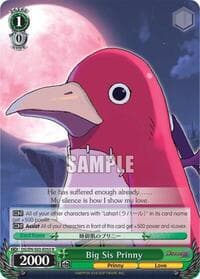 Big Sis Prinny - Disgaea - Weiss Schwarz card