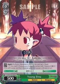 Young Etna - Disgaea - Weiss Schwarz card