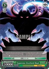 Supreme Overlord Baal - Disgaea - Weiss Schwarz card