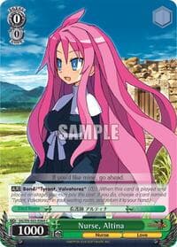 Nurse, Altina - Disgaea - Weiss Schwarz card