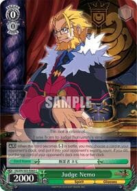 Judge Nemo - Disgaea - Weiss Schwarz card