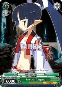 Samurai Legend - Disgaea - Weiss Schwarz card