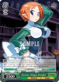 Genius Magic Knight - Disgaea - Weiss Schwarz card