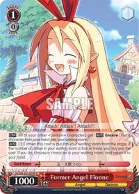 Former Angel, Flonne - Disgaea - Weiss Schwarz card