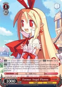 Former Angel, Flonne (SR) - Disgaea - Weiss Schwarz card