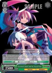 Overlord Laharl and his Vassal Etna - Disgaea - Weiss Schwarz card