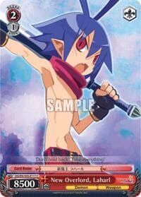 New Overlord, Laharl - Disgaea - Weiss Schwarz card
