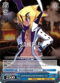 62nd Netherworld President, Axel - Disgaea - Weiss Schwarz card