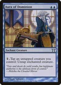 Aura of Dominion - Champions of Kamigawa - Magic: The Gathering card