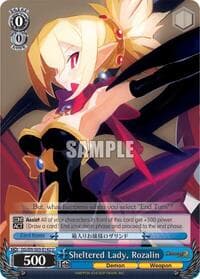 Sheltered Lady, Rozalin - Disgaea - Weiss Schwarz card