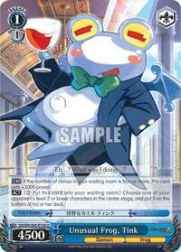 Unusual Frog, Tink - Disgaea - Weiss Schwarz card