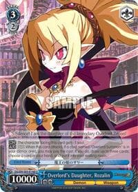 Overlord's Daughter, Rozalin - Disgaea - Weiss Schwarz card