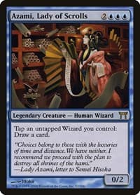 Azami, Lady of Scrolls - Champions of Kamigawa - Magic: The Gathering card
