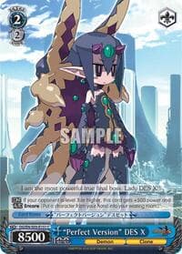 "Perfect Version" DES X - Disgaea - Weiss Schwarz card