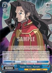 Super Hero, Aurum - Disgaea - Weiss Schwarz card