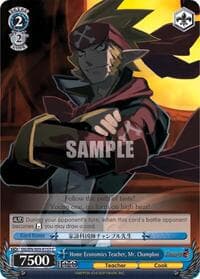 Home Economics Teacher, Mr. Champloo - Disgaea - Weiss Schwarz card