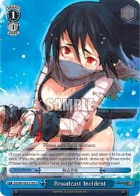Broadcast Incident - Disgaea - Weiss Schwarz card