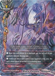 Black Panoply, Abygale - Buddy Rave - Future Card BuddyFight card