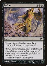 Befoul - Champions of Kamigawa - Magic: The Gathering card