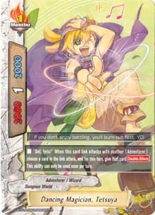 Dancing Magician, Tetsuya - Buddy Rave - Future Card BuddyFight card