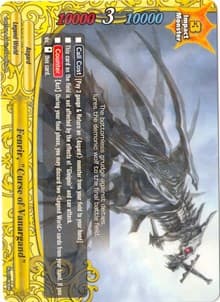 Fenrir, "Curse of Vanargand" - Buddy Rave - Future Card BuddyFight card
