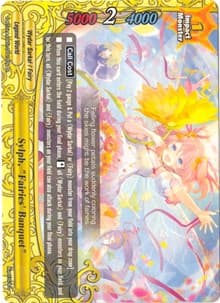 Sylph, "Fairies' Banquet" - Buddy Rave - Future Card BuddyFight card