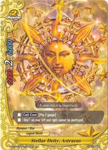 Stellar Deity, Astraeus - Buddy Rave - Future Card BuddyFight card