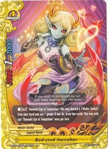 Red-eyed Succubus - Buddy Rave - Future Card BuddyFight card