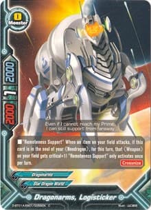 Dragonarms, Logisticker - Buddy Rave - Future Card BuddyFight card