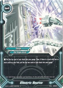 Electric Source - Buddy Rave - Future Card BuddyFight card