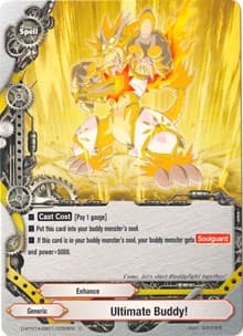 Ultimate Buddy! - Buddy Rave - Future Card BuddyFight card