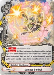 Damage Control - Buddy Rave - Future Card BuddyFight card