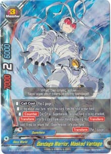 Bandage Warrior, Masked Vantage - Buddy Rave - Future Card BuddyFight card