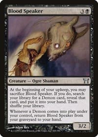 Blood Speaker - Champions of Kamigawa - Magic: The Gathering card