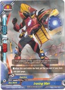 Ironing Man - Buddy Rave - Future Card BuddyFight card