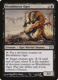 Bloodthirsty Ogre - Champions of Kamigawa - Magic: The Gathering card
