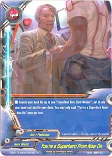 You're a Superhero From Now On - Buddy Rave - Future Card BuddyFight card