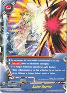 Sailor Barrier - Buddy Rave - Future Card BuddyFight card