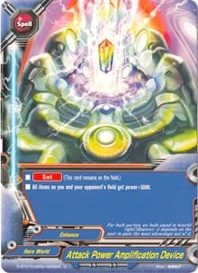 Attack Power Amplification Device - Buddy Rave - Future Card BuddyFight card