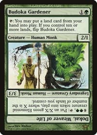Budoka Gardener // Dokai, Weaver of Life - Champions of Kamigawa - Magic: The Gathering card