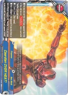 Caardian OVER HEAT! - Buddy Rave - Future Card BuddyFight card