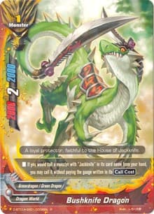 Bushknife Dragon - Buddy Rave - Future Card BuddyFight card